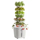 Vevor Hydroponik-Turm, 30 Pods, Hydrotower 6 Ebenen, Hydroponik-Anbausystem-Set mit App-Steuerung, 20-L-Wassertank & Pumpe, Hydroponic Tower, Hydrokultur für Kräuter, Obst & Gemüse