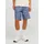 JACK & JONES Herren, Chino SHORT JPSTACE SUMMER LINEN BLEND Relaxed fit 12248627 Faded blau Melange L