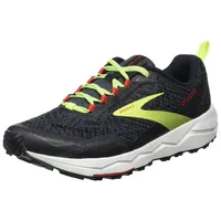 BROOKS Damen Glycerin 17 Sneaker, Black Ebony Red, 40.5 EU