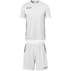 uhlsport Score Kit Set Trikot + Shorts weiss/schwarz 3XL
