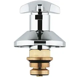 Grohe Oberteil Trecorn 1", Markierung rot, chrom