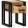 vidaXL Beistelltisch Braun Mangoholz 30 x 30 x 40 cm