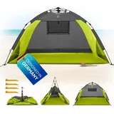 Strandmuschel EXPLORER Pop up Quick Automatik Beach Tent Sonnenschutz UV80+ 2022