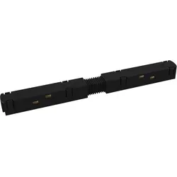 Schienensystem-Verbinder Schwarz max. 48 Watt
