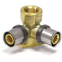Stabilo-sanitär Pipetec Pressfitting Wandwinkel 16x2 mm 1/2 Zoll IG