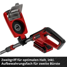 Einhell GE-CC 18/110 Li E-solo Power X-change (18 V, Führungsholm teleskopierbar, Zusatzhandgriff, Führungssrad verstellbar, inkl. 2x Bürsten, ohne Akku)
