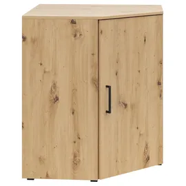 mömax Eckkommode Multistauraum 101 x 83 x 79 cm Eiche Artisan