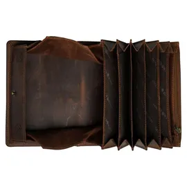 GREENBURRY Vintage Kellnerbörse 1785-ES-25 antikbraun