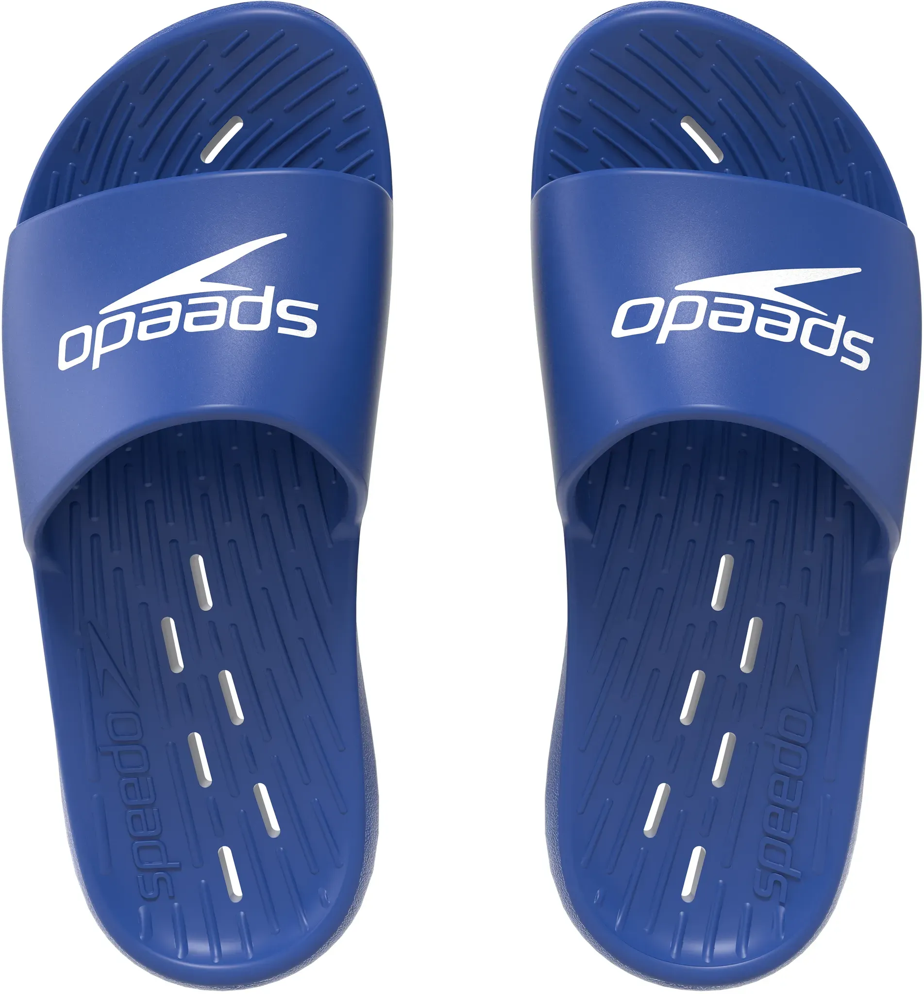 Badesandale SPEEDO, Mädchen, Gr. 34,5, blau (navy), Schuhe, für Kinder und Jugendliche, leichtes Design, mit Fußbettlöchern