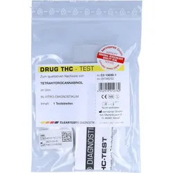 CLEARTEST Drogentest THC Teststreifen 1 St.