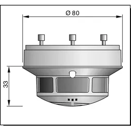 Hekatron ORS 142 ohne Sockel