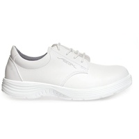 Abeba Schnürrhalbschuh 711026 - X-Light, Mikrofaser, weiß, zertifiziert, Größe
