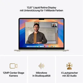 Apple MacBook Air M4 2025 13'' 24 GB RAM 1 TB SSD 10-Core GPU Polarstern