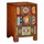 vidaXL Nachtschrank Wufeng Tujia 40 x 40 x 60 cm Braun