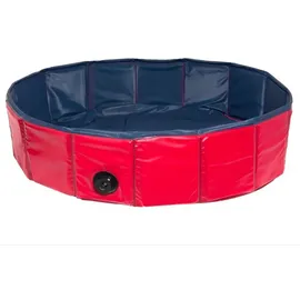 Karlie Doggy Pool Hundepool 160 cm Blau/Rot
