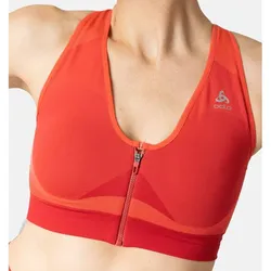ODLO Damen BH Sports Bra SEAMLESS HIGH, american beauty - cayenne, S
