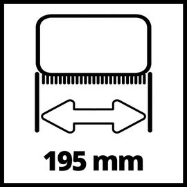 Einhell Oberflächenbürsten-Zubehör Bürste Medium (Stein)