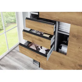 Premium Living Schwebetürenschrank Saigon 270 x 208 x 0 cm Braun