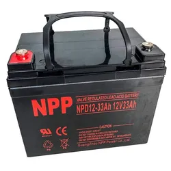 NPP Blei-Akku AGM NPD 12-33 12V 33Ah zyklenfest