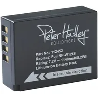 Peter Hadley NP-W126SAkku