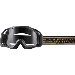 HolyFreedom Snowheels Motocross Brille, schwarz-beige für Männer
