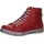 Andrea Conti Damen High Top Sneaker Schnürer Leder dynamisch 0341500, Rot Chili 583,36 EU