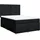 vidaXL Boxspringbett 140 x 200 cm Schwarz