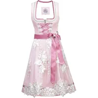 MarJo Dirndl Trachten Kleid 'Scarlett' Spitzenschürze 596658 rosa 36