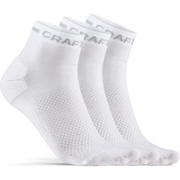 Craft Core Dry Mid Sock 3-PACK white (900000) 40/42