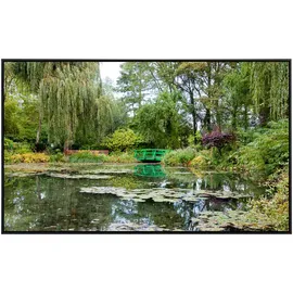 Papermoon Infrarotheizung Monets Garten«, Matt-Effekt - bunt