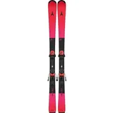 Atomic Redster J4+L 6 GW Junior Alpin Skier Paket Rot/Schwarz 120 cm