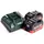 Metabo Akku Basis Set 18 V mit 2 x 8,0 Ah