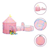 vidaXL Spielzelt für Kinder Rosa 301x120x128 cm