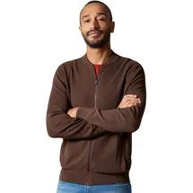 CasaModa Strickjacke in braun, | Gr.: 3XL