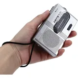 Kleines Radio, Tragbares Taschenradio, Mini-Radio-Player, AM/FM, Kompakter Radio-Player, Batteriebetrieben