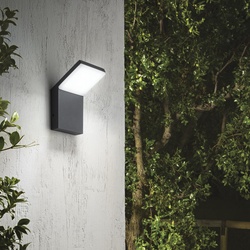 Ideal Lux 209845 LED Außenwandleuchte Style 1x9W|4000K|IP54