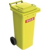 SULO Müllgroßbehälter 80l HDPE gelb fahrbar,n.EN 840 SULO
