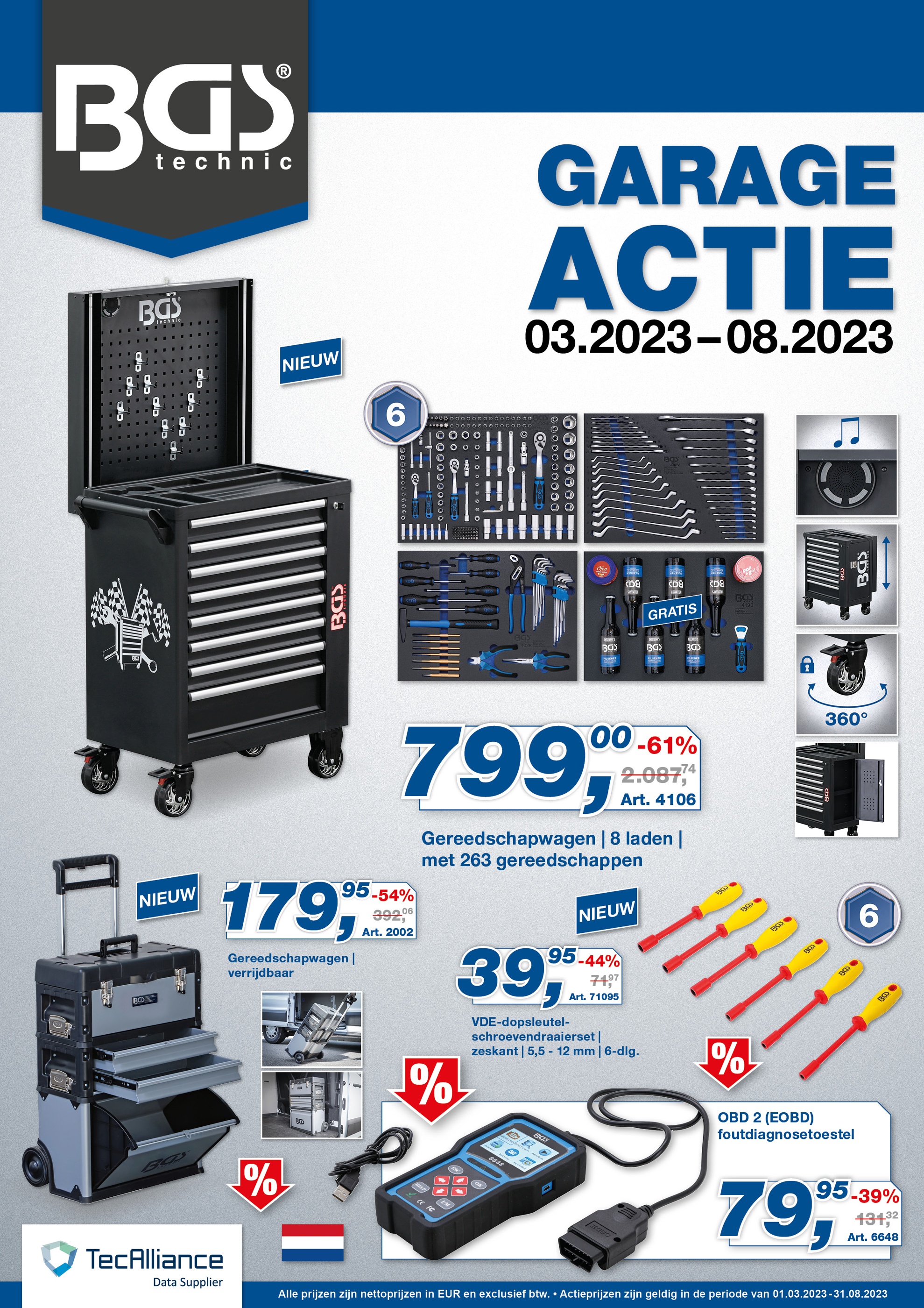 BGS Werkstattaktion 1/2023 niederländisch (gültig 01.03.2023 - 31.08.2023)