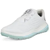 ECCO LT1 Boa Fastening Golf Shoes - Weiß - UK 7.5