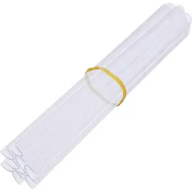 vidaXL Sichtschutz 35 x 19 cm Weiß PVC 4 St.