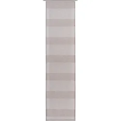 Flächenvorhang DOMINO LEGERE - braun