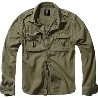 Brandit Vintage, chemise - Olive - 6XL
