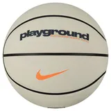 Nike Everyday Playground 8P Graphic Basketball aus Gummi in der Farbe Light Bone/Midnight Navy/Black/total orange, Größe: 5, N.100.4371.063.05