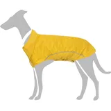 vidaXL Hunde Regenmantel mit Reflexstreifen Polyester Gelb 4XL