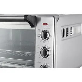 Russell Hobbs Backofen Airfryer [5-in-1: Heißluftfritteuse, Minibackofen, Grill, Toaster, Warmhaltefunktion] Express (20l, Pizza Ø 30cm, Frittierkorb, Backblech&Grillrost) Umluft- Ofen 26680-56