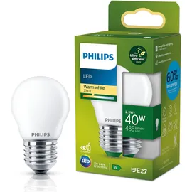 Philips LED-Lampe 2,3W E27 warmweiß