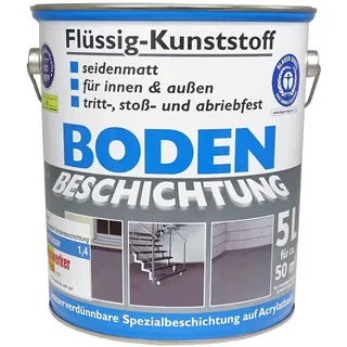 Wilckens Flüssigkunststoff Bodenbeschichtung grau seidenmatt 5 l