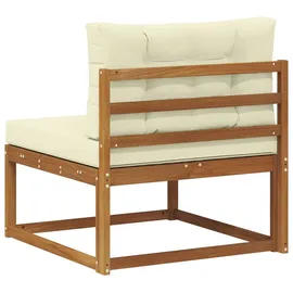 vidaXL Mittelsofa Outdoor Massivholz Akazie braun