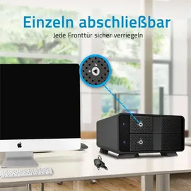 Fantec MB-X2U31H 2x 3,5 Gehäuse