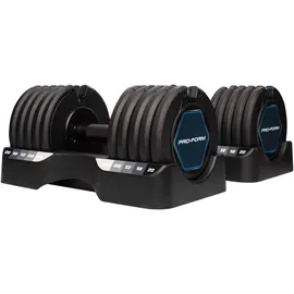 Pro Form ProForm Hantel-Set Hanteln mit einstellbarer Last 2 x 20 kg schwarz